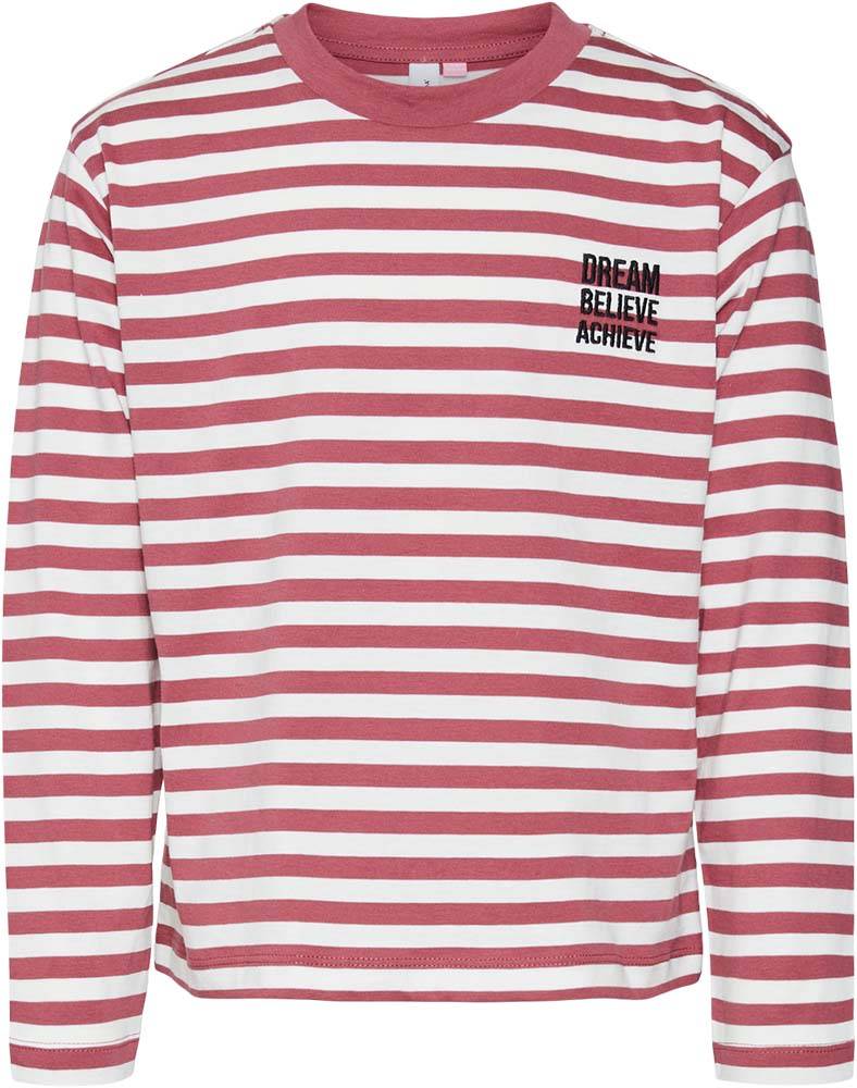 ΜΠΛΟΥΖΑ ΜΑΚΡΥΜΑΝΙΚΗ VERO MODA VMANIMAL KELLY STRIPE 10315327 ΡΟΖ/ΛΕΥΚΟ (146-152CM)(11-12 ΕΤΩΝ) VERO MODA
