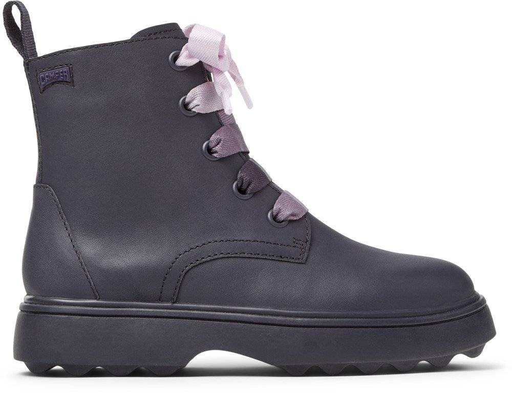 ΜΠΟΤΑΚΙΑ CAMPER NORTE K900150-018 ΣΚΟΥΡΟ ΜΩΒ (EU:27)