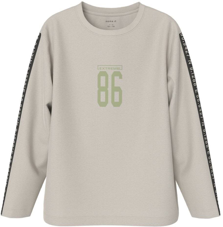 NAME IT ΜΠΛΟΥΖΑ ΜΑΚΡΥΜΑΝΙΚΗ NAME IT NKMNONO REG 13233196 ΕΚΡΟΥ (122-128CM)(7-8 ΕΤΩΝ)