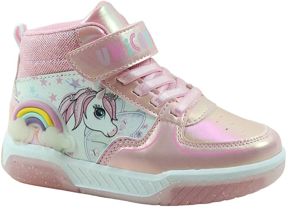 ΜΠΟΤΑΚΙΑ DISNEY UNICORN WITH LIGHTS TPR S8010093S 0044 ΡΟΖ (EU:30)