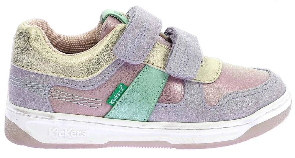 SNEAKERS KICKERS KALIDO 972740 ΜΩΒ/ΡΟΖ (EU:24)
