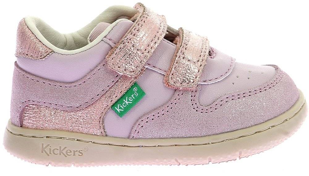SNEAKERS KICKERS KICKMOTION 960556 ΜΩΒ/ΡΟΖ (EU:25)