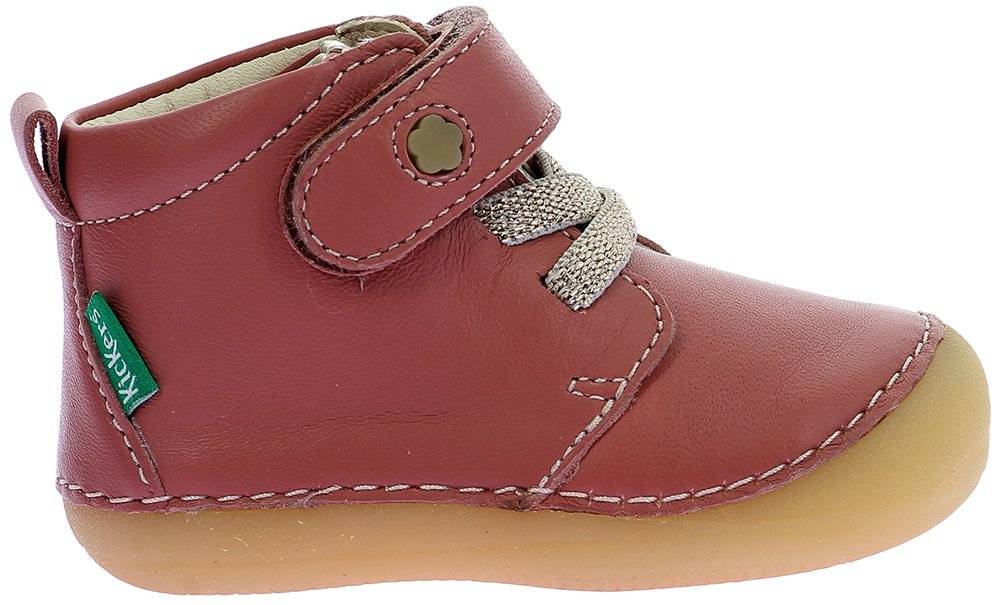 ΜΠΟΤΑΚΙ KICKERS SONIZIKRO 972424 ROSE FONCE ΡΟΖ ΣΚΟΥΡΟ (EU:18)