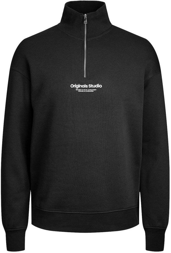 ΦΟΥΤΕΡ JACK - JONES JORVESTERBRO QUARTER ZIP 12242475 ΜΑΥΡΟ (164 CM) (14 ΕΤΩΝ)