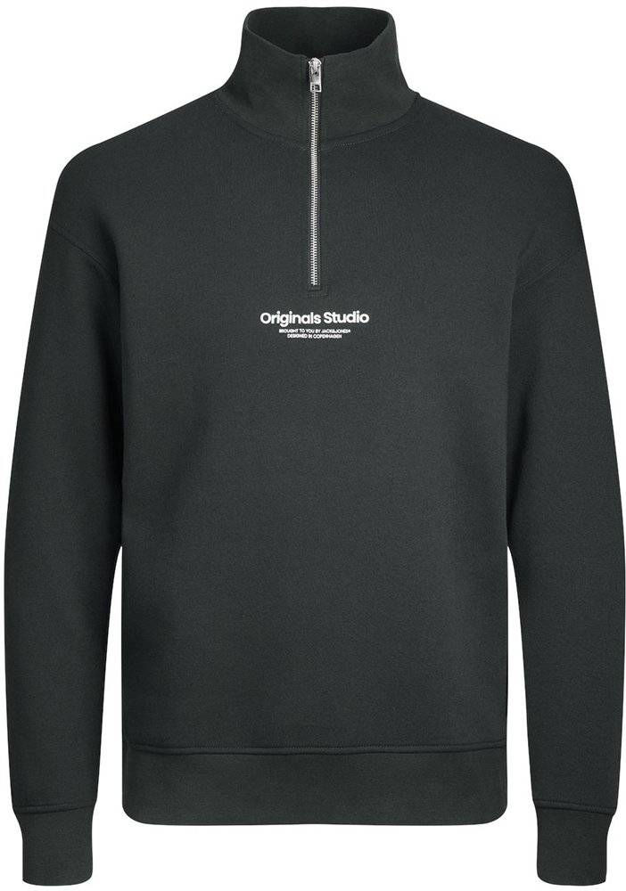 JACK - JONES ΦΟΥΤΕΡ JACK - JONES JORVESTERBRO QUARTER ZIP 12242475 ΣΚΟΥΡΟ ΓΚΡΙ (140 CM) (10 ΕΤΩΝ)