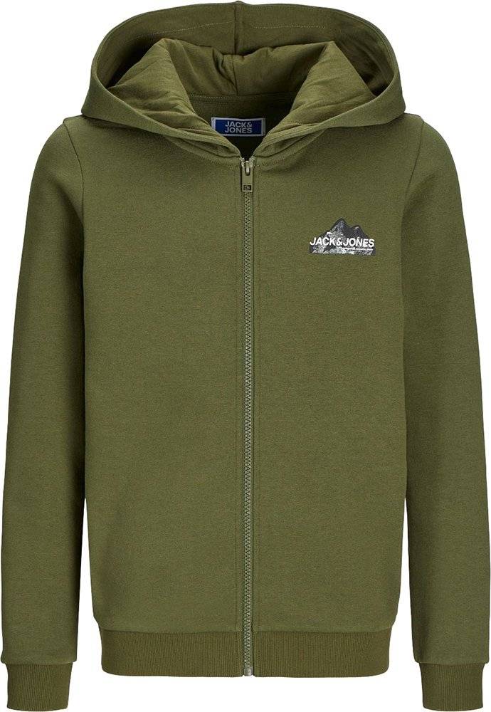 JACK - JONES HOODIE ΜΕ ΦΕΡΜΟΥΑΡ JACK - JONES JCOMOUNTAIN LOGO 12263377 ΛΑΔΙ (128 CM) (8 ΕΤΩΝ)