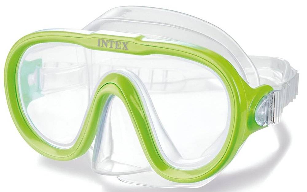 INTEX ΜΑΣΚΑ INTEX SEA SCAN SWIM MASK ΠΡΑΣΙΝΗ