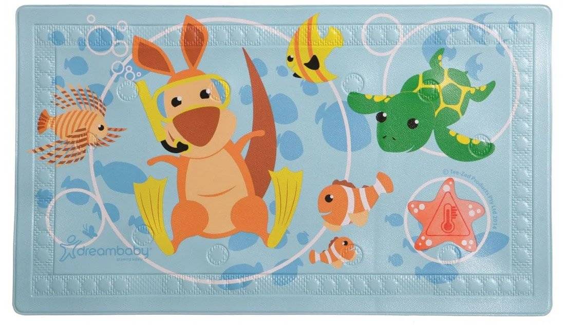 ΑΝΤΙΟΛΙΣΘΗΤΙΚΟ ΠΑΤΑΚΙ ΜΠΑΝΙΕΡΑΣ DREAMBABY ΜΕ ΕΝΔΕΙΞΗ ΘΕΡΜΟΤΗΤΑΣ DREAMBABY