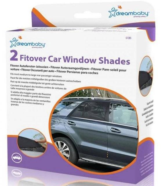 ΠΛΑΙΝΟ ΣΚΙΑΣΤΡΟ ΑΥΤΟΚΙΝΗΤΟΥ DREAMBABY ΕΛΑΣΤΙΚΟ 2ΤΕΜ DREAMBABY