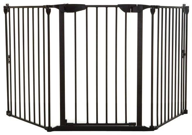 ΠΟΡΤΑ ΑΣΦΑΛΕΙΑΣ DREAMBABY NEWPORT 3 PANEL BLACK