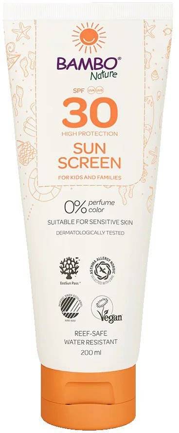 BAMBO NATURE ΑΝΤΗΛΙΑΚΗ ΚΡΕΜΑ BAMBO NATURΕ SPF30 200ML