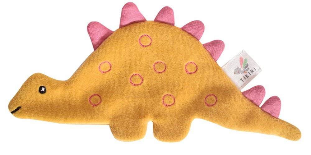 TIKIRI ΥΦΑΣΜΑΤΙΝΟ ΠΑΙΧΝΙΔΙ TIKIRI STEGOSAURUS ΜΕ CRINKLE 11CM