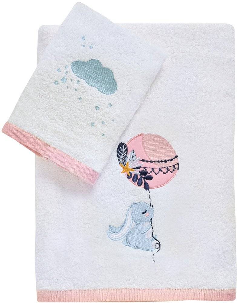 ΣΕΤ ΠΕΤΣΕΤΕΣ DAS BABY FUN 4915 ΛΕΥΚΟ/ΡΟΖ 2ΤΜΧ