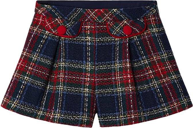 ΒΕΡΜΟΥΔΑ MAYORAL ΚΑΡΟ 04217 ΣΚΟΥΡΟ ΜΠΛΕ/ΚΟΚΚΙΝΟ (104 CM)(4 ΕΤΩΝ) MAYORAL