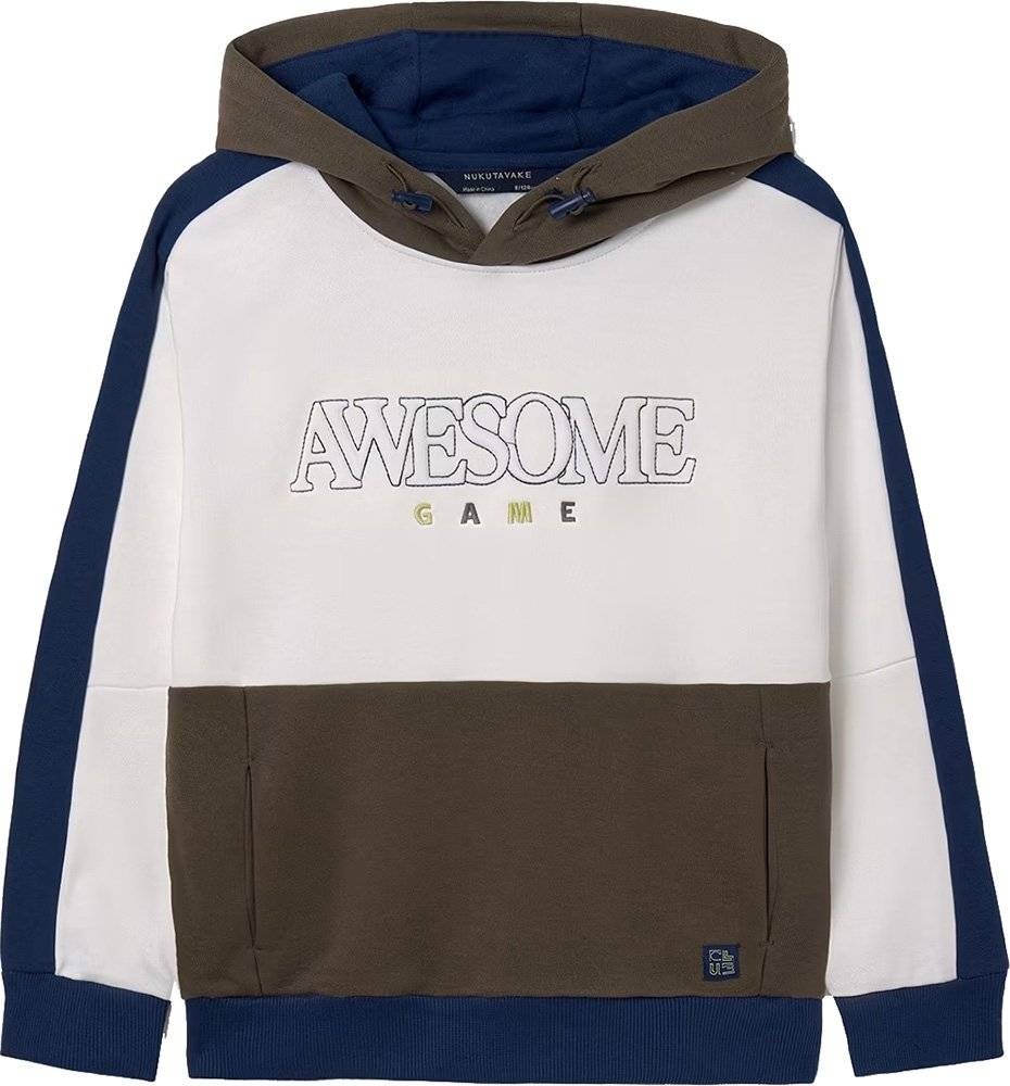 HOODIE MAYORAL 07445 ΚΡΕΜ/ΧΑΚΙ (157-160 CM)(14 ΕΤΩΝ)