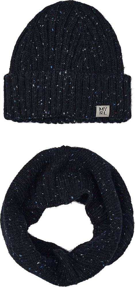 ΣΕΤ ΣΚΟΥΦΟΣ - ΚΑΣΚΟΛ ΓΙΑΚΑΣ MAYORAL 10824 ΣΚΟΥΡΟ ΜΠΛΕ (104 CM)(4 ΕΤΩΝ)