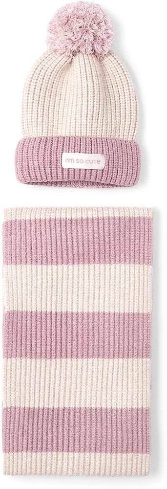 ΣΕΤ ΣΚΟΥΦΟΣ - ΚΑΣΚΟΛ MAYORAL 10827 ΡΟΖ (140 CM)(10 ΕΤΩΝ)