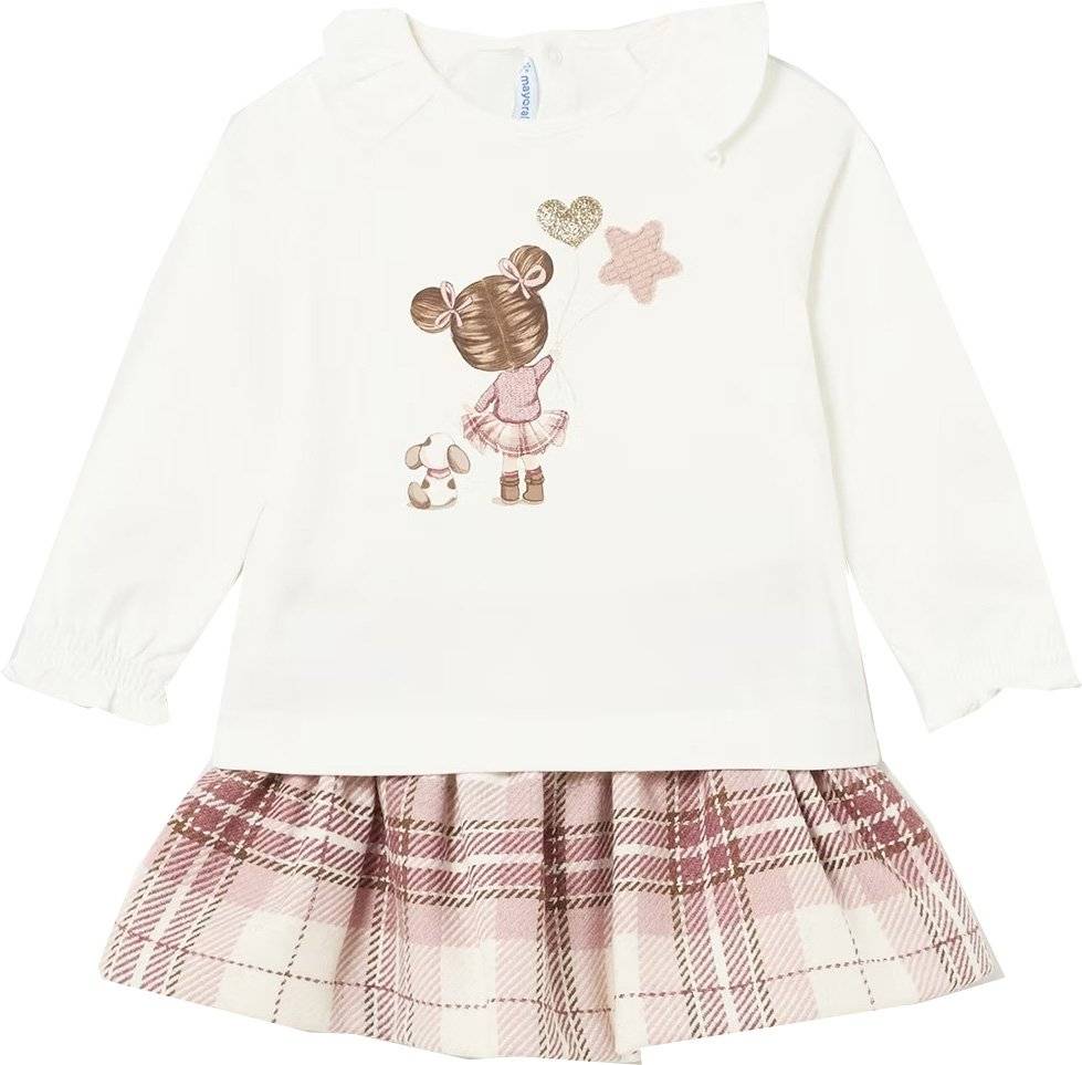 MAYORAL ΣΕΤ ΡΟΥΧΩΝ MAYORAL ΜΩΡΟ 02927 ΡΟΖ (80 CM)(12-18 ΜΗΝΩΝ)