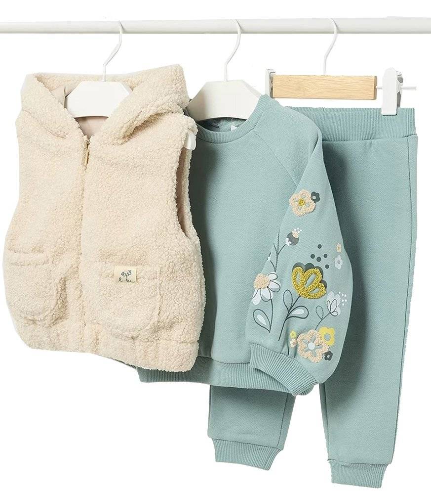 ΣΕΤ ΦΟΡΜΑΣ MAYORAL 02826 ΣΜΑΡΑΓΔΙ (80 CM)(12-18 ΜΗΝΩΝ)