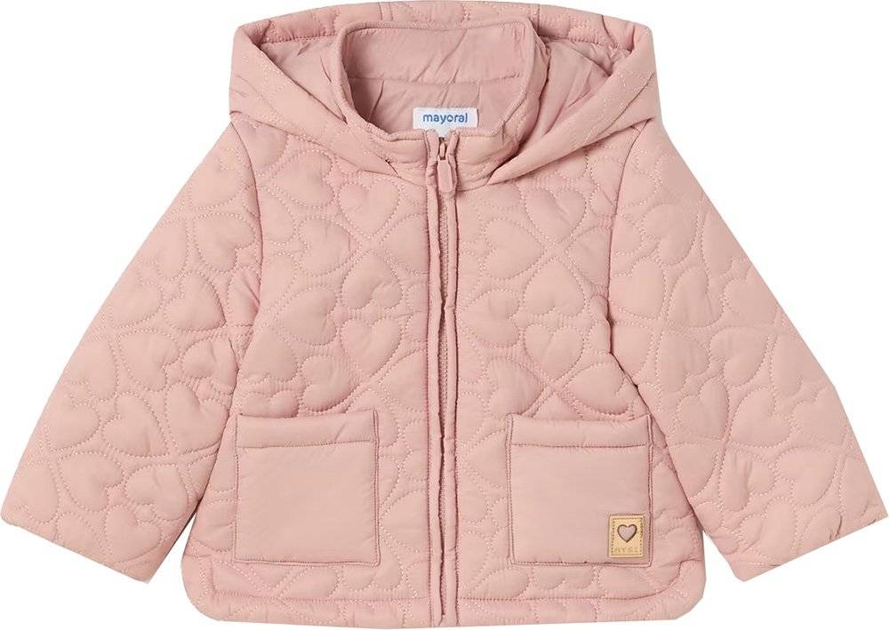 ΜΠΟΥΦΑΝ MAYORAL ΜΕ ΚΑΡΔΙΕΣ 02484 ΡΟΖ (86 CM)(18-24 ΜΗΝΩΝ)