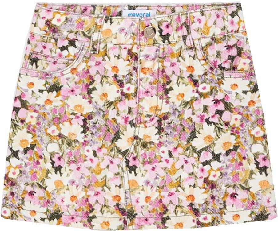 ΦΟΥΣΤΑ MAYORAL FLORAL ΚΟΤΛΕ 04905 ΡΟΖ (128 CM)(8 ΕΤΩΝ)