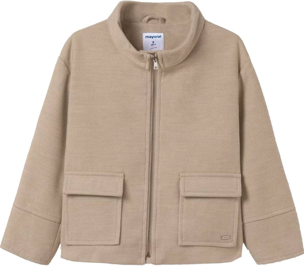 ΠΑΛΤΟ MAYORAL ΚΟΝΤΟ ΜΕ ΦΕΡΜΟΥΑΡ 07477 ΜΠΕΖ (128 CM)(8 ΕΤΩΝ) MAYORAL