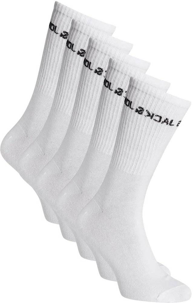 ΣΕΤ ΚΑΛΤΣΕΣ JACK - JONES JACBASIC LOGO TENNIS 12219499 ΛΕΥΚΟ 5ΤΜΧ (33-37)