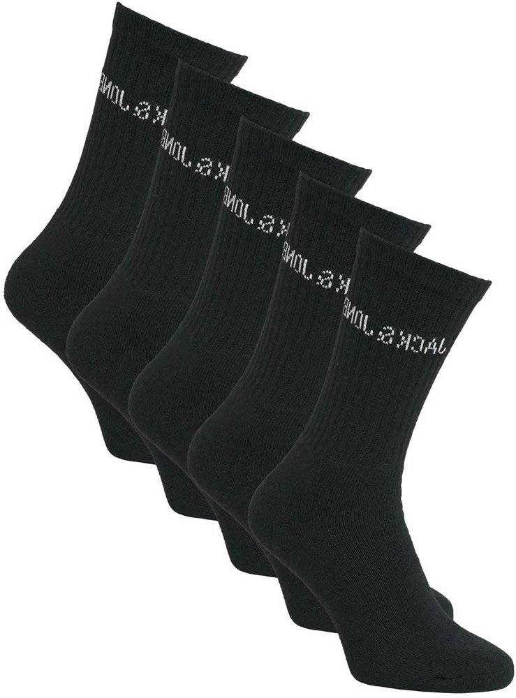 ΣΕΤ ΚΑΛΤΣΕΣ JACK - JONES JACREGEN TENNIS 12266889 ΜΑΥΡΟ 5ΤΜΧ (33-37) JACK - JONES