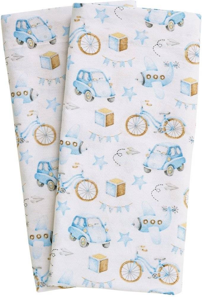 ΣΕΤ ΣΕΝΤΟΝΙΑ BABY DAS HOME ΛΙΚΝΟΥ FUN 4918 ΓΑΛΑΖΙΟ 70Χ120CM 2ΤΜΧ DAS HOME