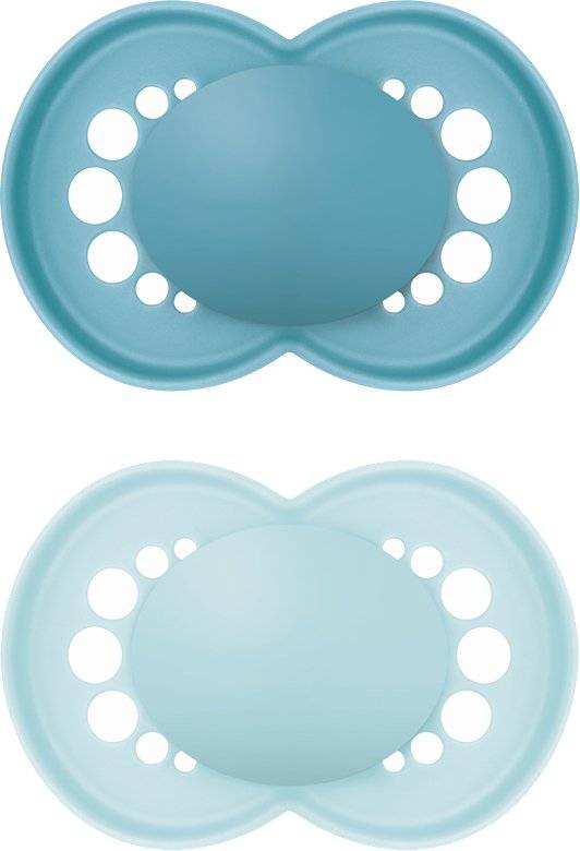 MAM ΠΙΠΙΛΑ ΜΑΜ ORIGINAL UNPRINTED ΣΙΛΙΚΟΝΗ 2TMX 6-16 ΜΗΝΩΝ (178S) ΜΠΛΕ