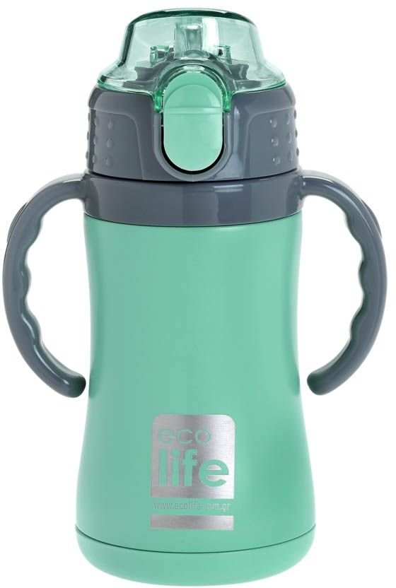ECOLIFE ΑΝΟΞΕΙΔΩΤΟ ΠΑΙΔΙΚΟ ΘΕΡΜΟΣ ECOLIFE THERMOS KIDS 300ML ΜΕΝΤΑ