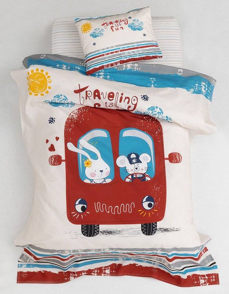 ΣΕΤ ΣΕΝΤΟΝΙΑ ΚΟΥΝΙΑΣ ΠΑΛΑΜΑΙΚΗ HAPPY BABY (HB0605) 120X160CM 3TMX ΠΑΛΑΜΑΙΚΗ