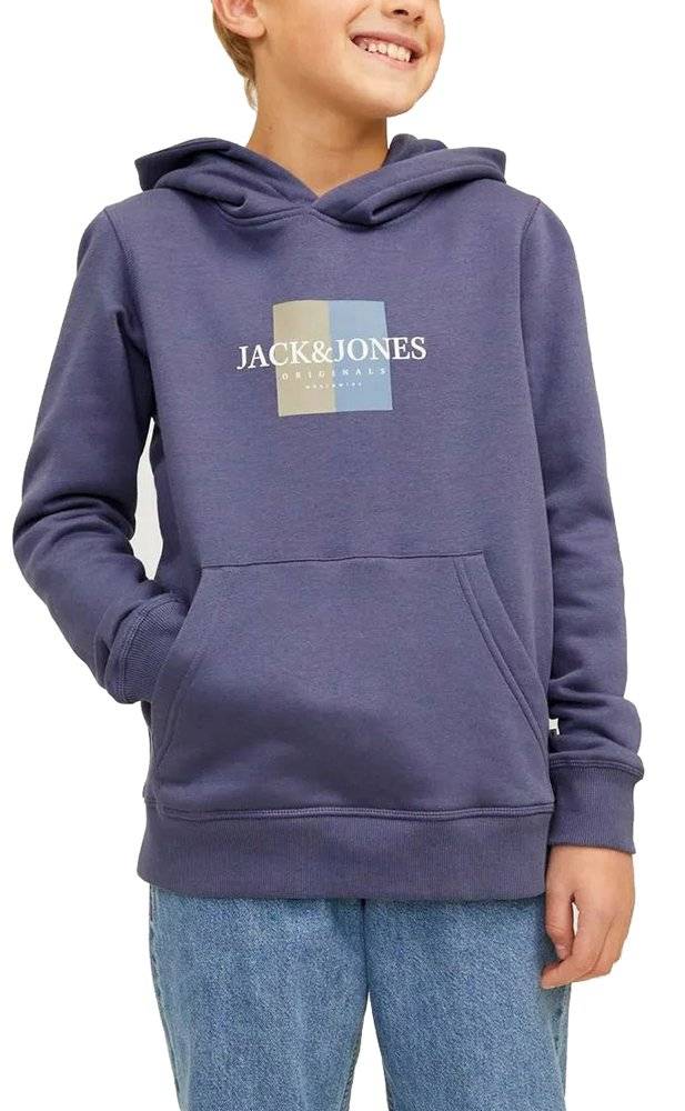 JACK - JONES HOODIE JACK - JONES JORFREDERIKSBERG 12263243 ΜΠΛΕ (140 CM) (10 ΕΤΩΝ)