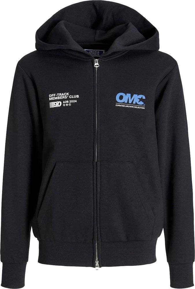 HOODIE JACK - JONES JCOREFLEX 12278269 ΜΑΥΡΟ (140 CM) (10 ΕΤΩΝ) JACK - JONES