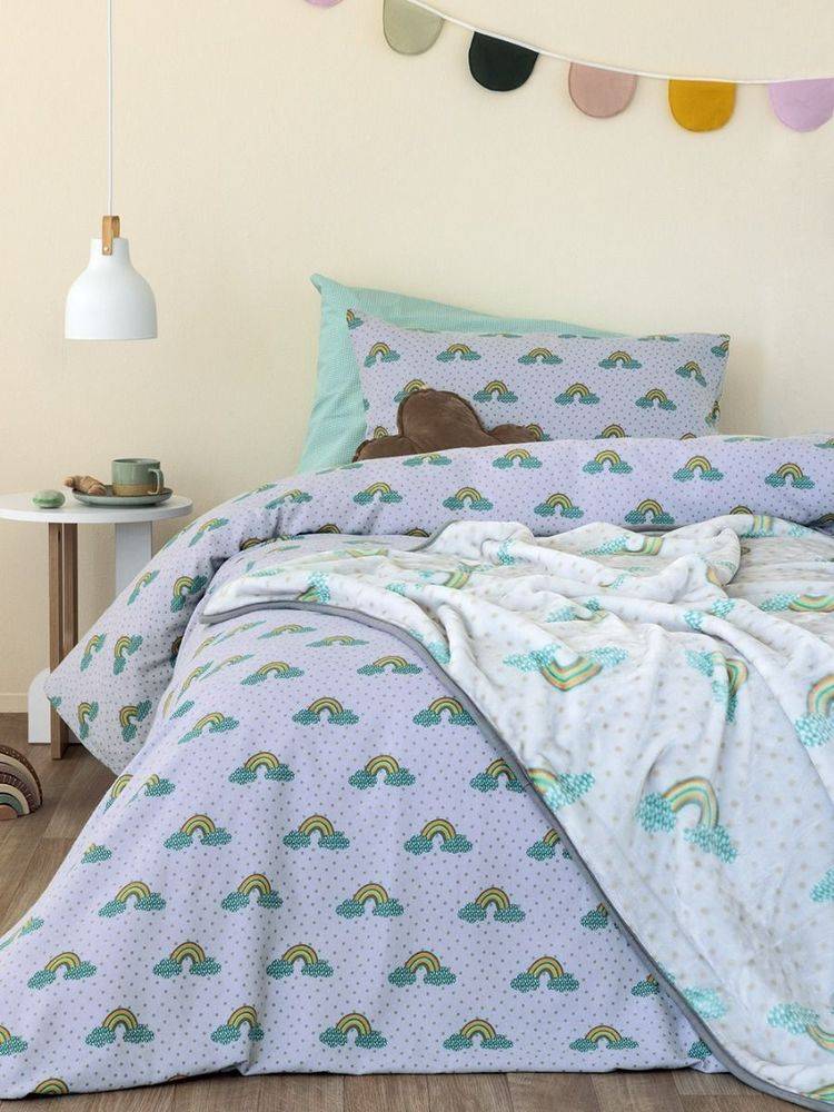 ΣΕΤ ΣΕΝΤΟΝΙΑ ΜΟΝΑ ΠΑΛΑΜΑΙΚΗ FLOUFI FF103 3 ΤΜΧ (170 X 265 CM)