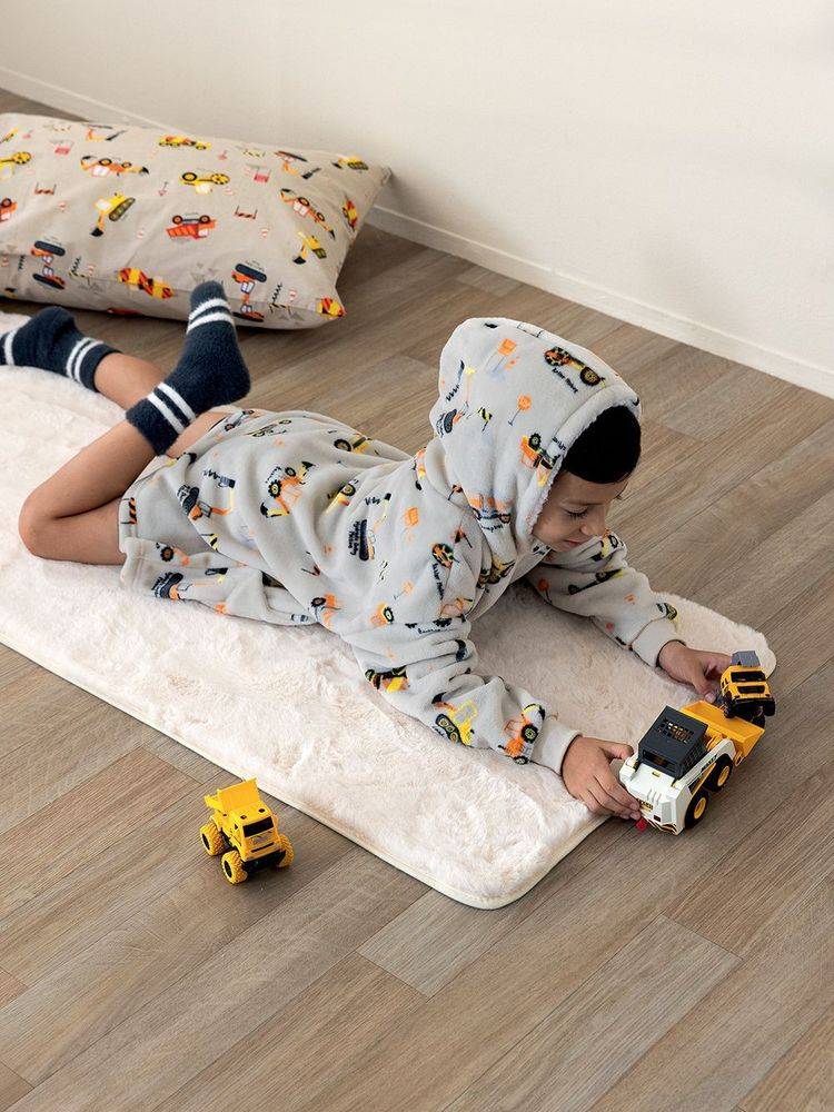 ΚΟΥΒΕΡΤΑ ΜΕ ΚΟΥΚΟΥΛΑ PALAMAIKI HOME LORRY FLEECE BOY 3-6ΕΤΩΝ ΠΑΛΑΜΑΙΚΗ