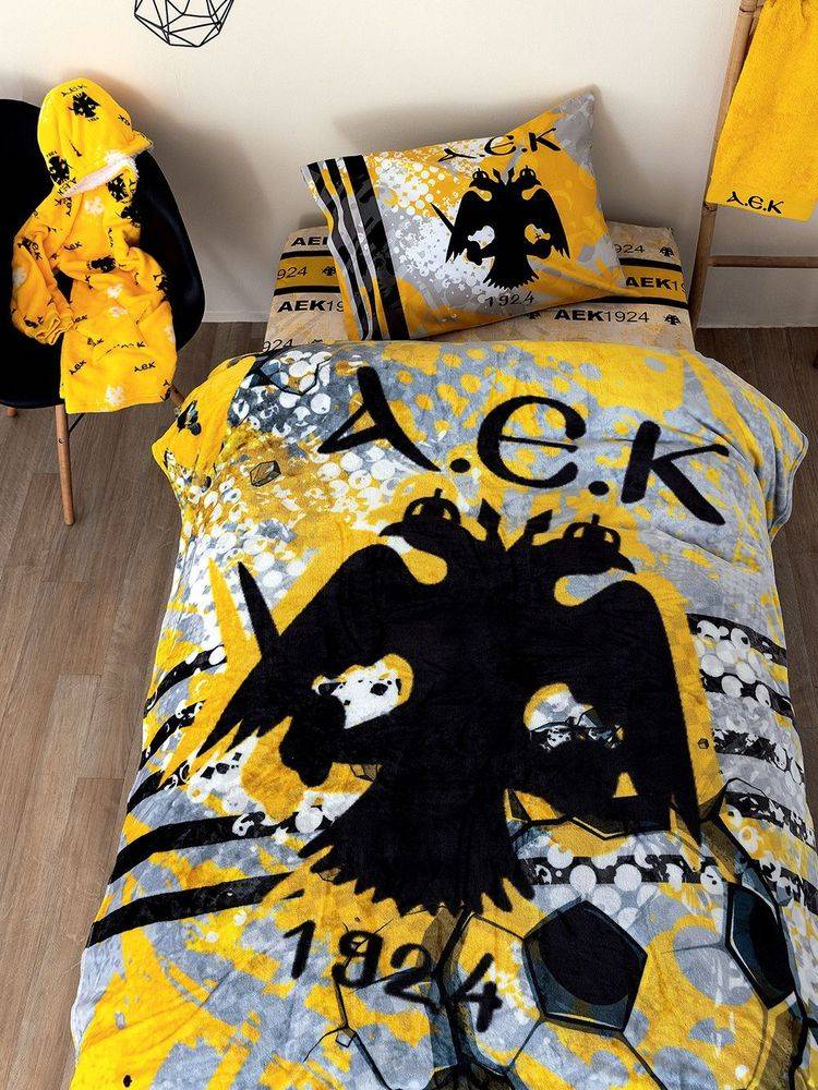 ΚΟΥΒΕΡΤΑ FLEECE ΜΟΝΗ DG ΠΑΛΑΜΑΙΚΗ ΑΕΚ 160X220CM ΠΑΛΑΜΑΙΚΗ