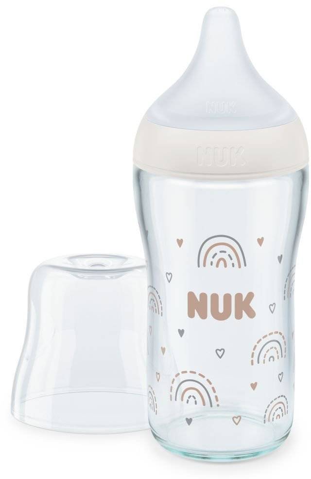 ΓΥΑΛΙΝΟ ΜΠΙΜΠΕΡΟ PERFECT MATCH NUK TEMP.CONTROL 230ML NUK