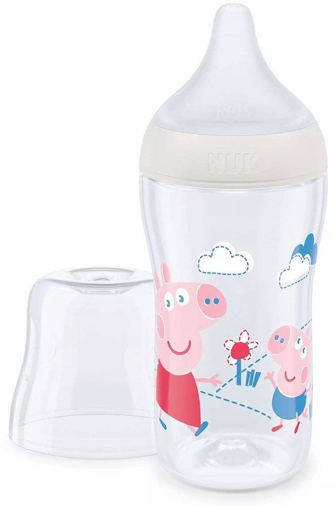 ΜΠΙΜΠΕΡΟ NUK PERFECT MATCH PP TEMP.CONTROL PEPPA PIG. 260ML NUK