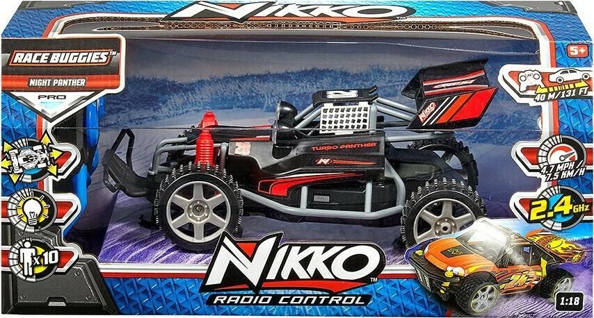 BBURAGO JUNIOR ΤΗΛΕΚΑΤΕΥΘΥΝΟΜΕΝΟ NIKKO WRC RACE BUGGIES  TURBO PANTHER 23CM (34/10042)