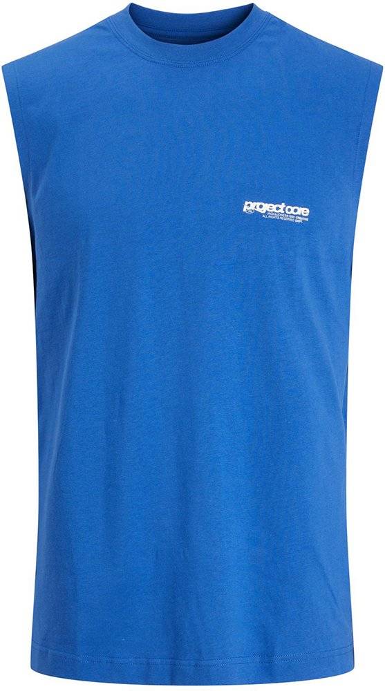 JACK - JONES ΑΜΑΝΙΚΟ ΜΠΛΟΥΖΑΚΙ JACK - JONES 12274576 PRINTED TANK TOP JUNIOR ΜΠΛΕ (176 CM)