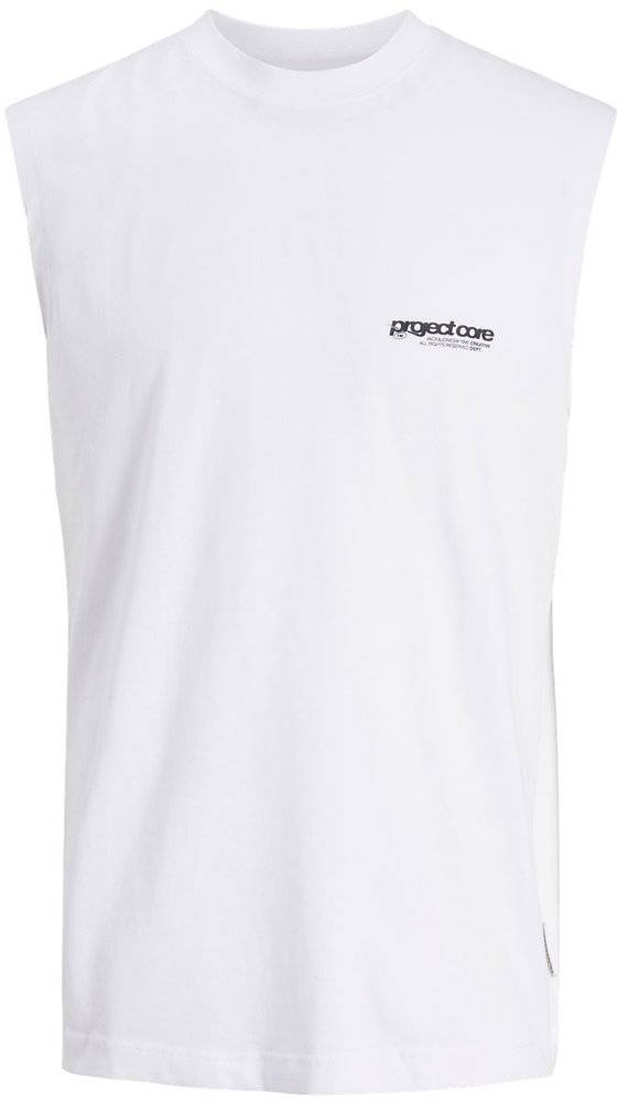 ΑΜΑΝΙΚΟ ΜΠΛΟΥΖΑΚΙ JACK - JONES 12274576 PRINTED TANK TOP JUNIOR ΛΕΥΚΟ (128 CM)