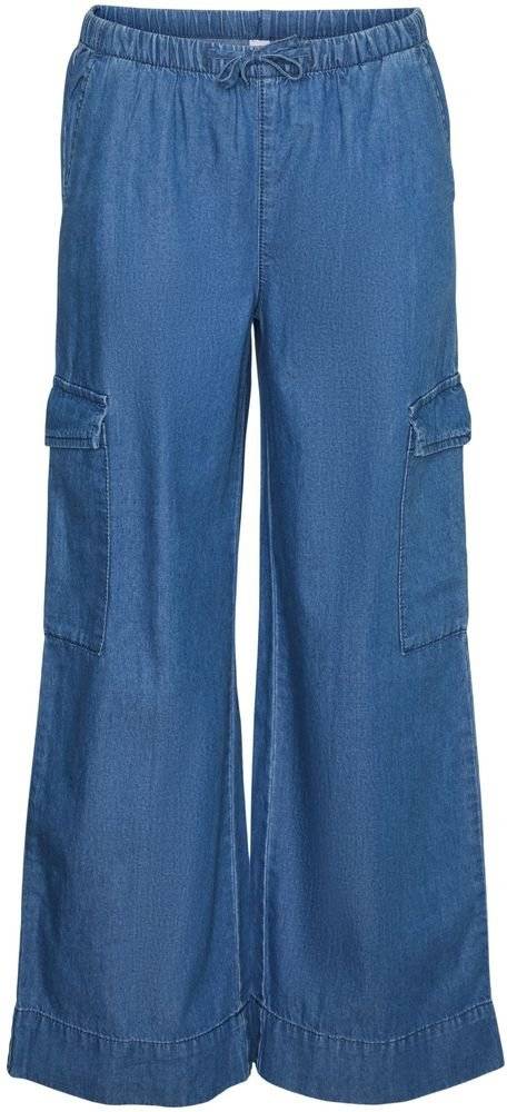 VERO MODA ΠΑΝΤΕΛΟΝΑ VERO MODA VMDEMI MW 10322690 WIDE CARGO PANT ΜΠΛΕ (152 CM)
