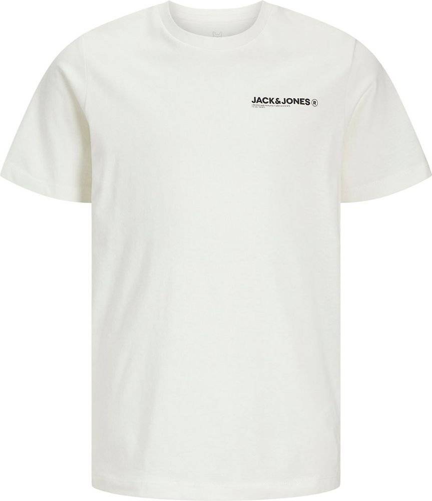 JACK - JONES ΜΠΛΟΥΖΑ JACK - JONES 12269831 JJHAWAII TEE SS CREW NECK JUNIOR ΛΕΥΚΗ (164 CM)