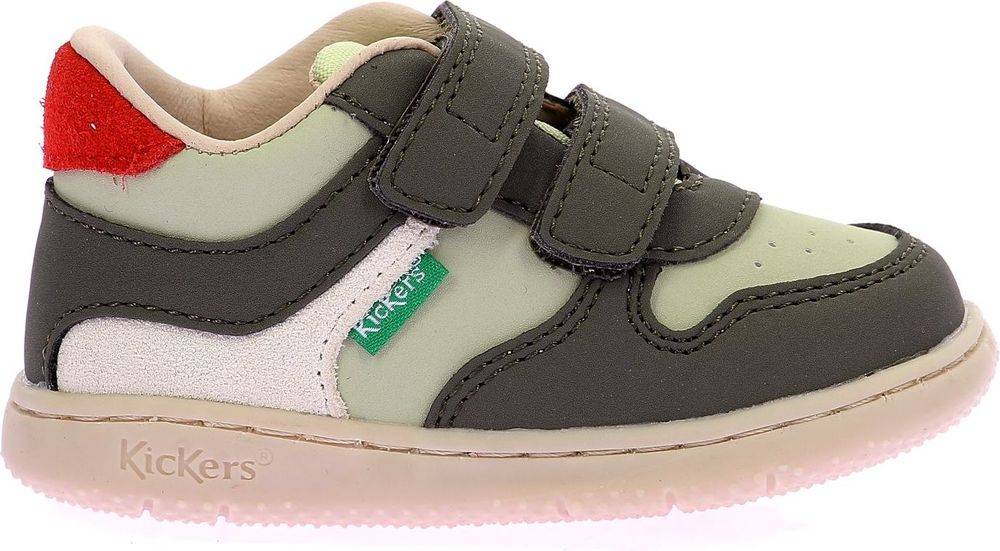 SNEAKERS KICKERS KICKMOTION 1201964 ΧΑΚΙ/ΠΡΑΣΙΝΟ (23)