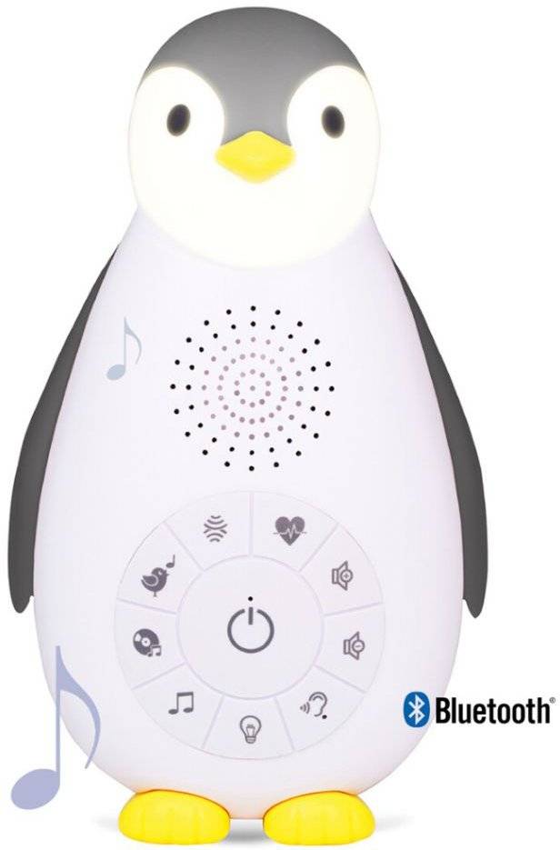 ΦΟΡΗΤΗ ΣΥΣΚΕΥΗ ΝΑΝΟΥΡΙΣΜΑΤΟΣ ZAZU ΜΕ ΗΧΟΥΣ ΚΑΙ BLUETOOTH ΖΟΕ Ο ΠΙΓΚΟΥΙΝΟΣ ΓΚΡΙ