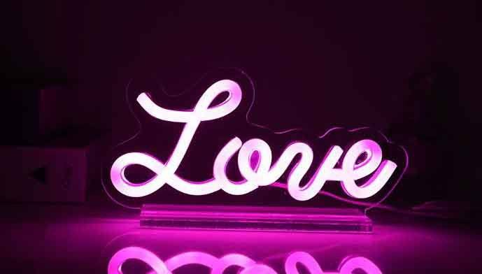 ΛΑΜΠΑ I-TOTAL XL2761C LED LOVE 20,5X10,4CM