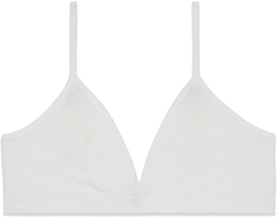 MINERVA ΜΠΟΥΣΤΑΚΙ MINERVA TEEN'S BASIC BUSTIER ΛΕΥΚΟ (12 ΕΤΩΝ/XS)