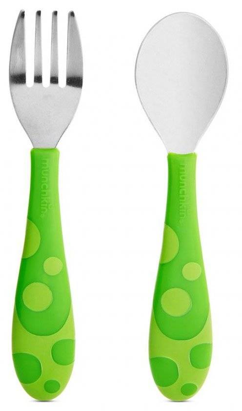 ΣΕΤ ΝΗΠΙΩΝ ΠΙΡΟΥΝΙ ΚΑΙ ΚΟΥΤΑΛΙ MUNCHKIN 12 ΜΗΝΩΝ+ ΠΡΑΣΙΝΟ