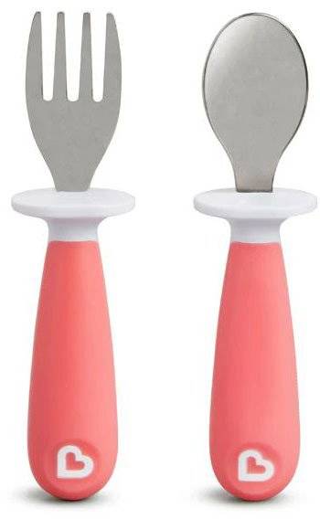 MUNCHKIN ΣΕΤ ΝΗΠΙΩΝ ΠΙΡΟΥΝΙ ΚΑΙ ΚΟΥΤΑΛΙ ΒΑΣΗΣ MUNCHKIN 12 ΜΗΝΩΝ+ ΡΟΖ